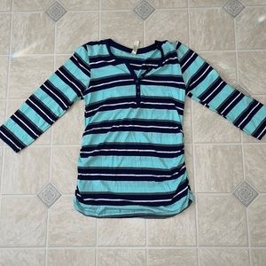 Striped Maternity Shirt
